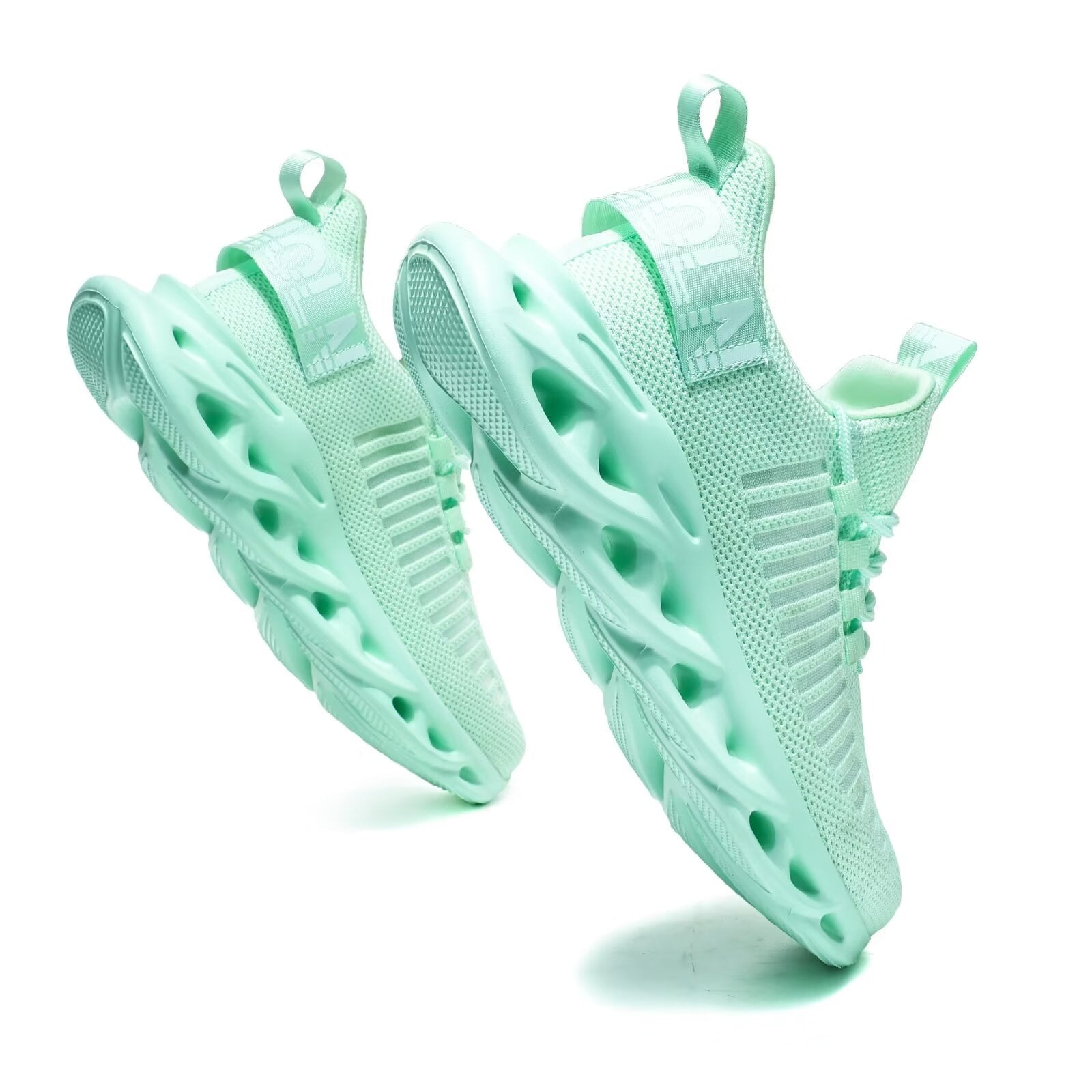 GSLMOLN Men's Walking Tennis Shoes for Nurses Gym Jogging Trainers Green US size 12.5