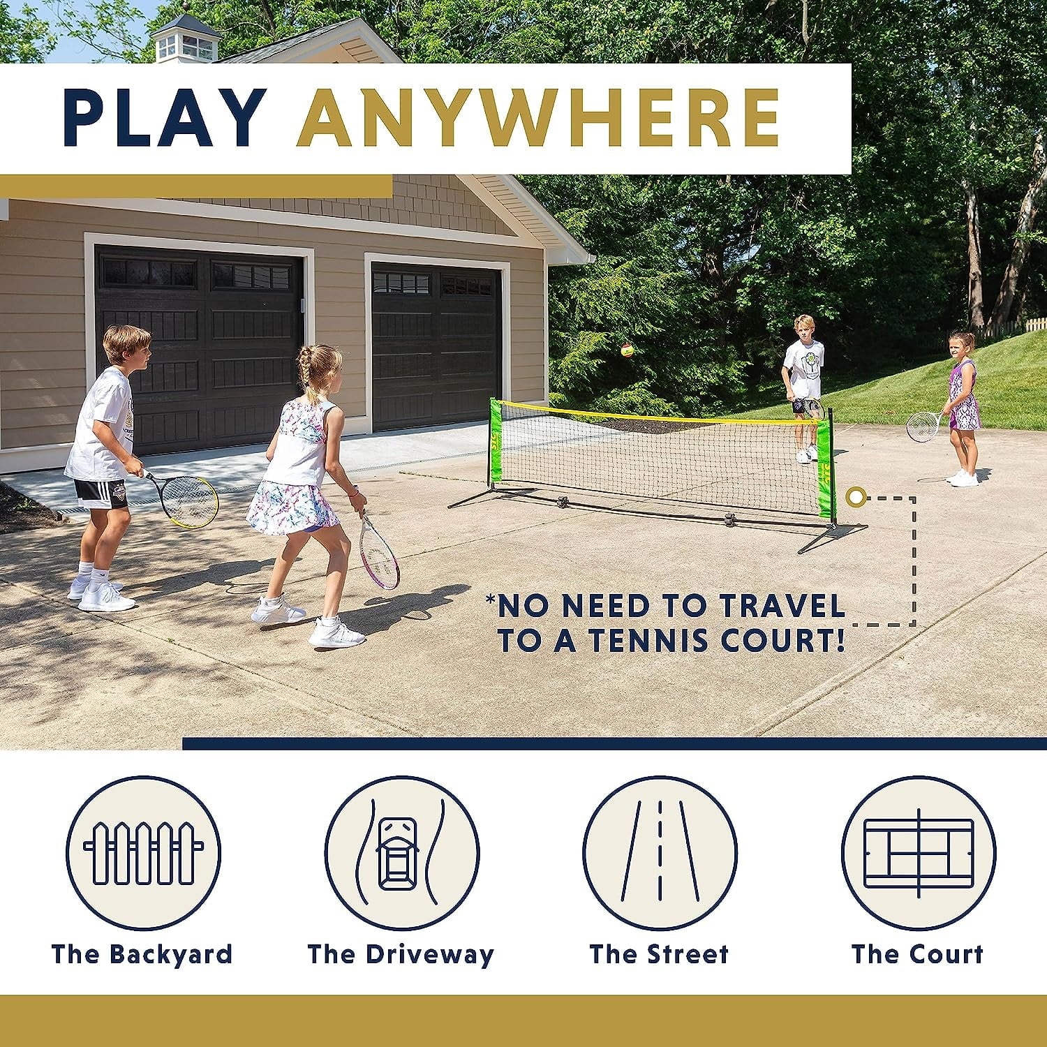 Street Tennis Club Small Cool Tennis Racquet, Aluminum Pink White, 17"