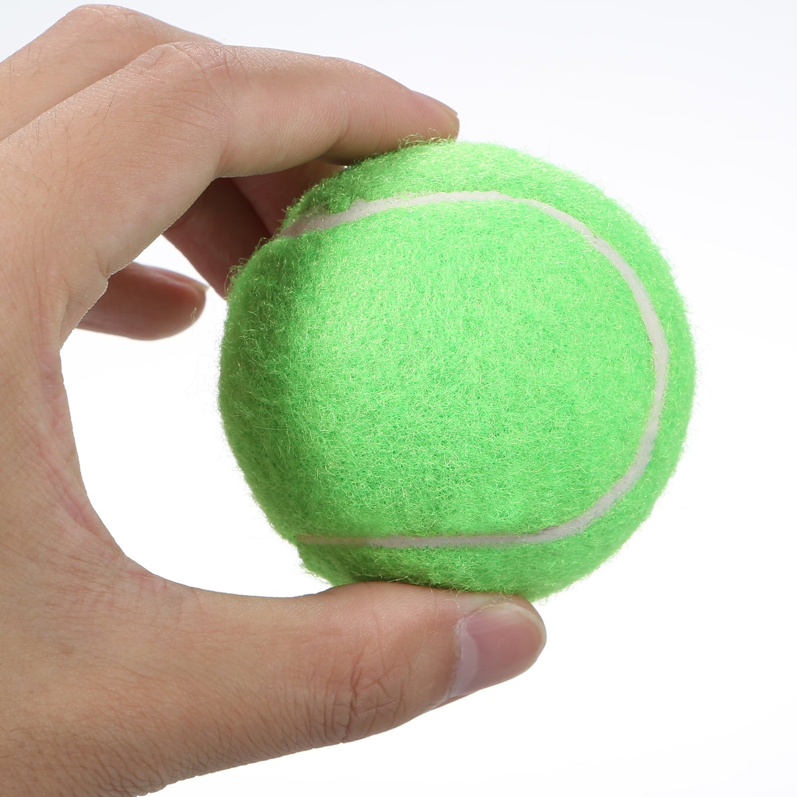 Sueriy Tennis Balls, 12-Pack Advanced Training Tennis Balls for Beginner Practice Balls, Durable Tennis Balls for Dogs,Green,12-Pack