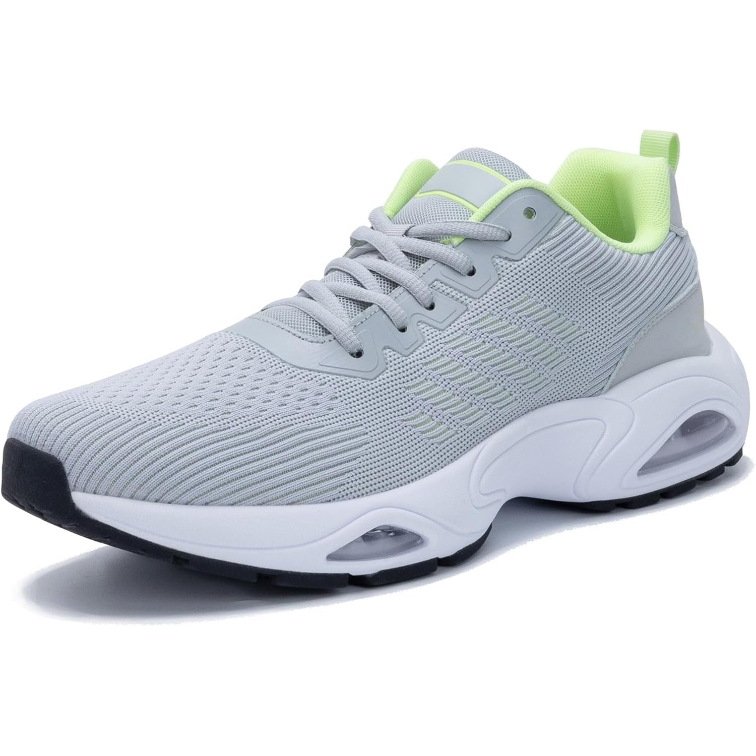 AOV GREEN LEAF Mens Running Shoes Tennis Athletic Sneakers Gym Comfortable Walking Sport Non Slip Workout Cross Training Shoe Size 7-13