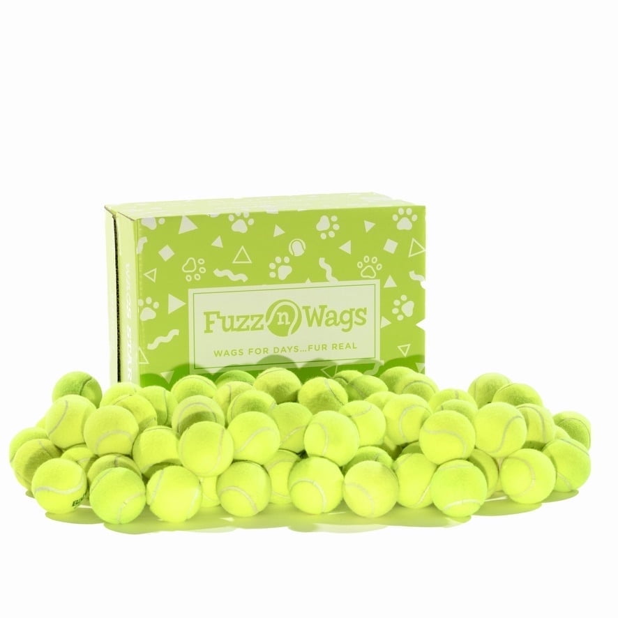 100 Tennis Balls Finished with the Courts, Now Ready for Your Dog’s Playtime: Support USA Tennis Ball Recycling NonProfit: Bulk 100 Tennis Balls for Dogs, Tennis Balls for Dogs Bulk,