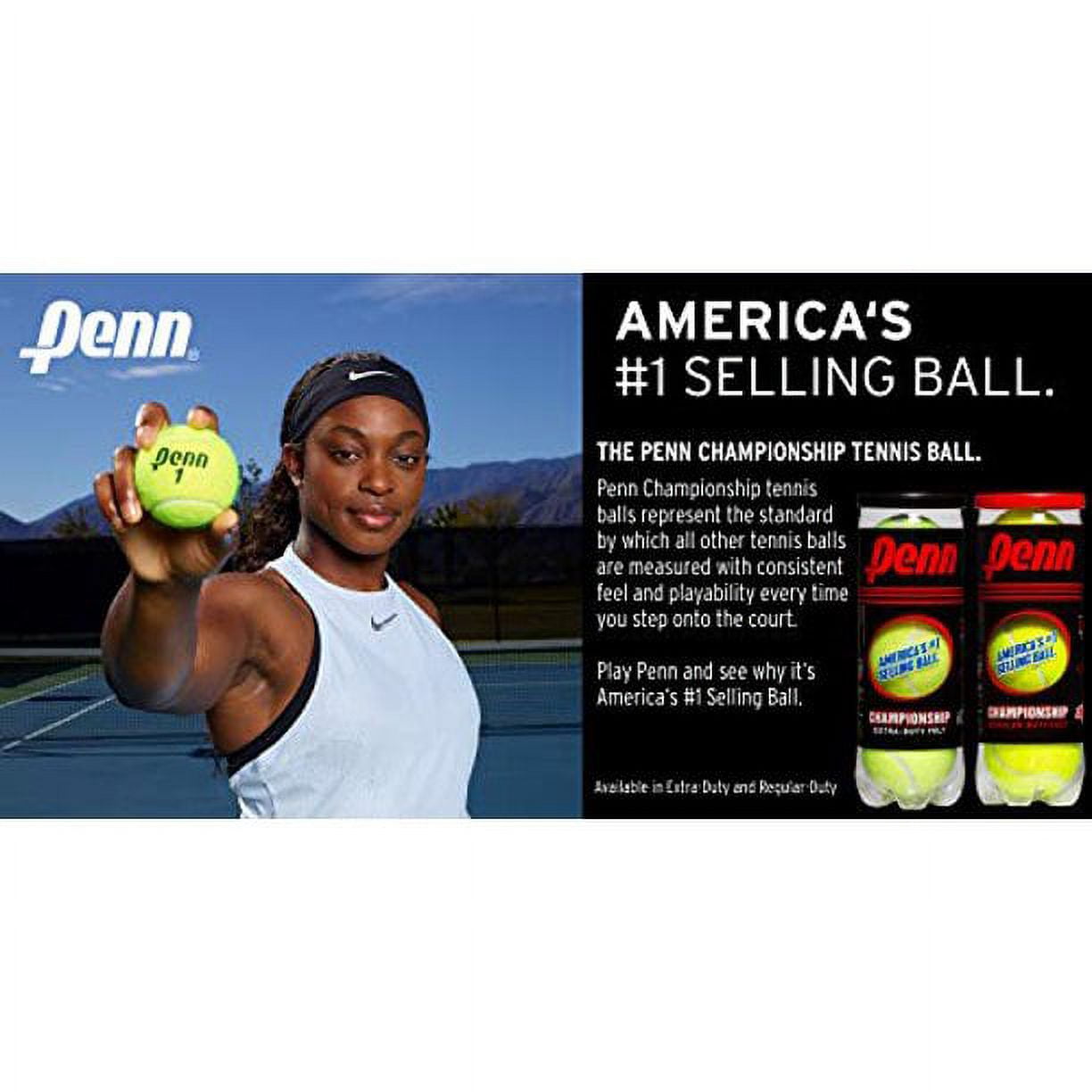 Penn Championship Extra Duty Tennis Ball Case Pack ( 12 Cans, 36 Balls)