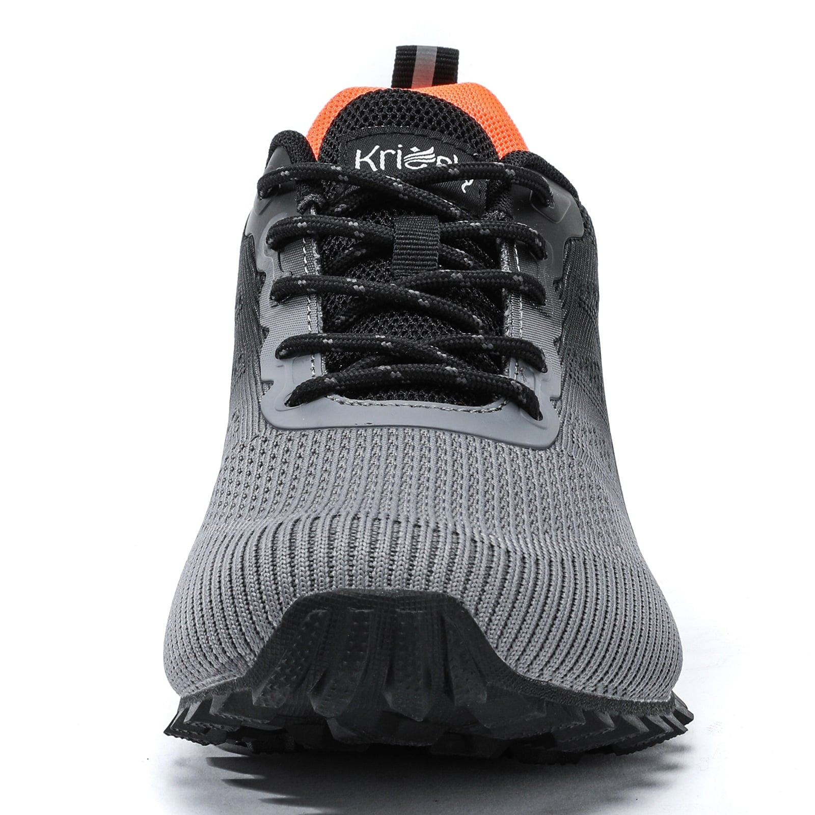 Kricely Men's Trail Running Shoes Fashion Walking Hiking Sneakers for Men Tennis Cross Training Shoe Outdoor Snearker Mens Casual Workout Footwear Grey Size 14